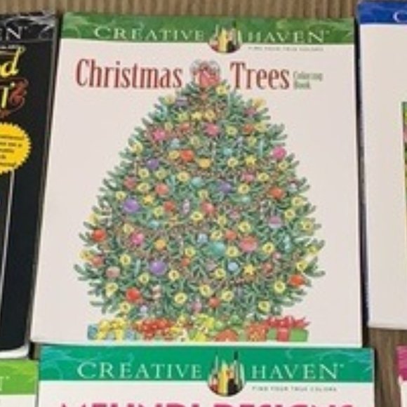 Creative Haven | Office | Creative Haven Christmas Trees Adultteen ...